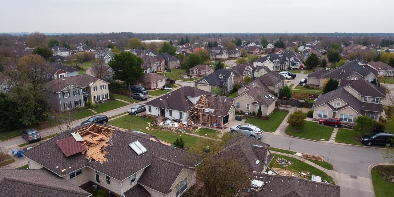 Montgomery County tornado damage
